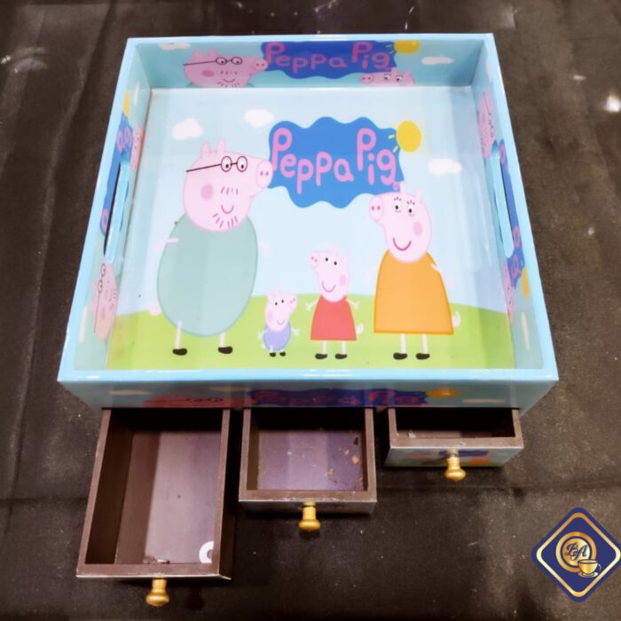 Peppa pig wodden Drawer