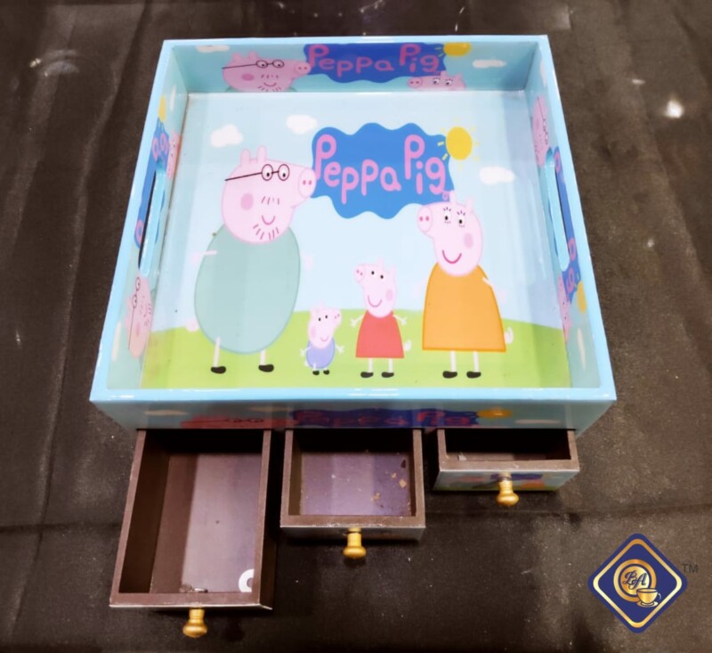 Peppa pig wodden Drawer