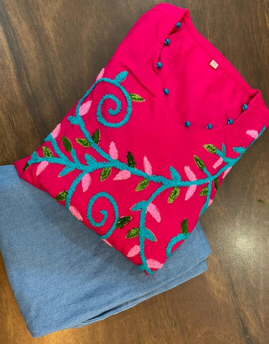 original kurti n jeans