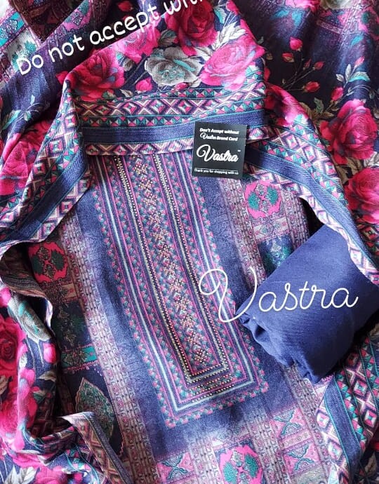 Beautiful pashmina blue