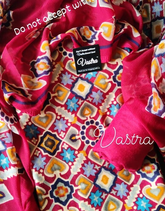 Red printed