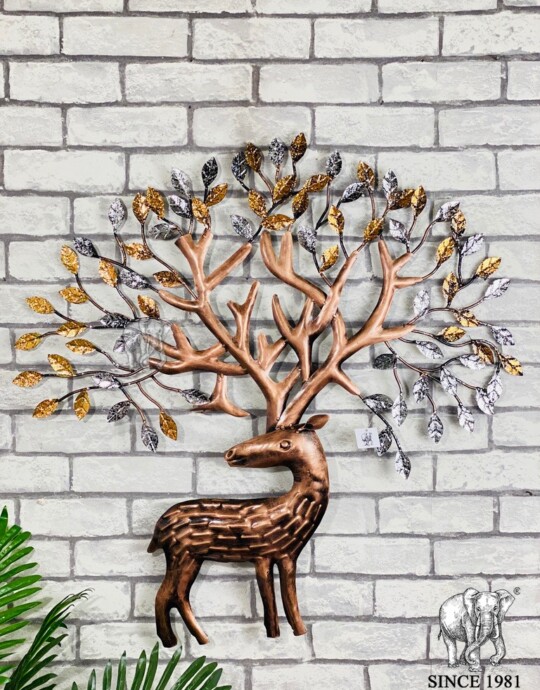 Metal Leaf Decor
