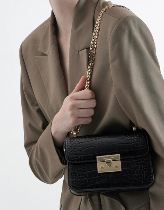 Latest Charles & Keith Sling (Replica 1st Copy)