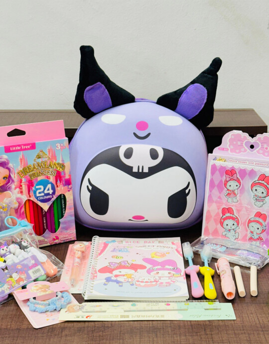 Kuromi theme Rakhi hamper