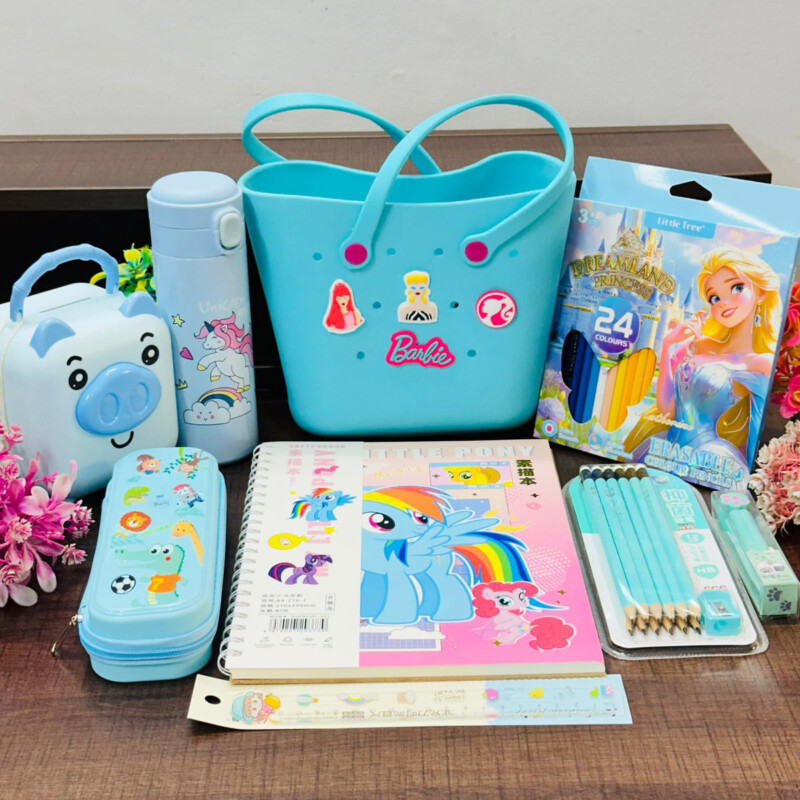 kids Blue theme Rakhi hamper