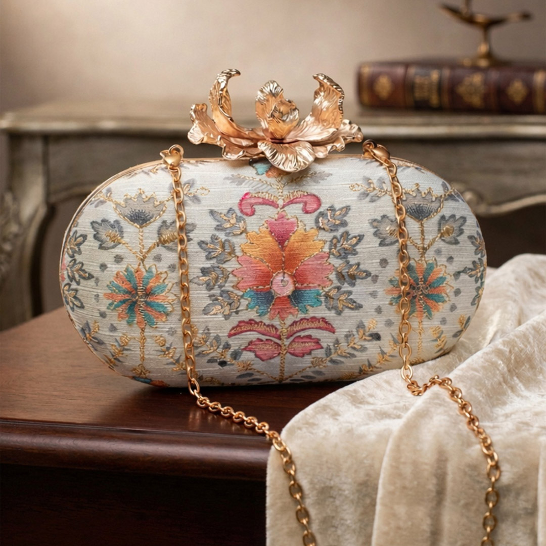 Ethnic Embroidery Clutches