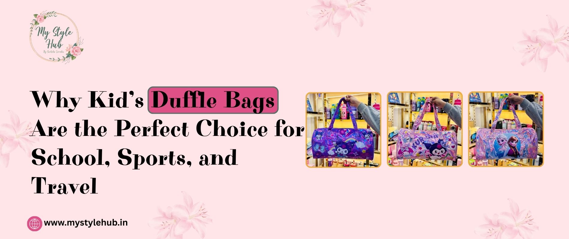 Why Kid’s Duffle Bags Are the Perfect Choice for School Sports and Travel