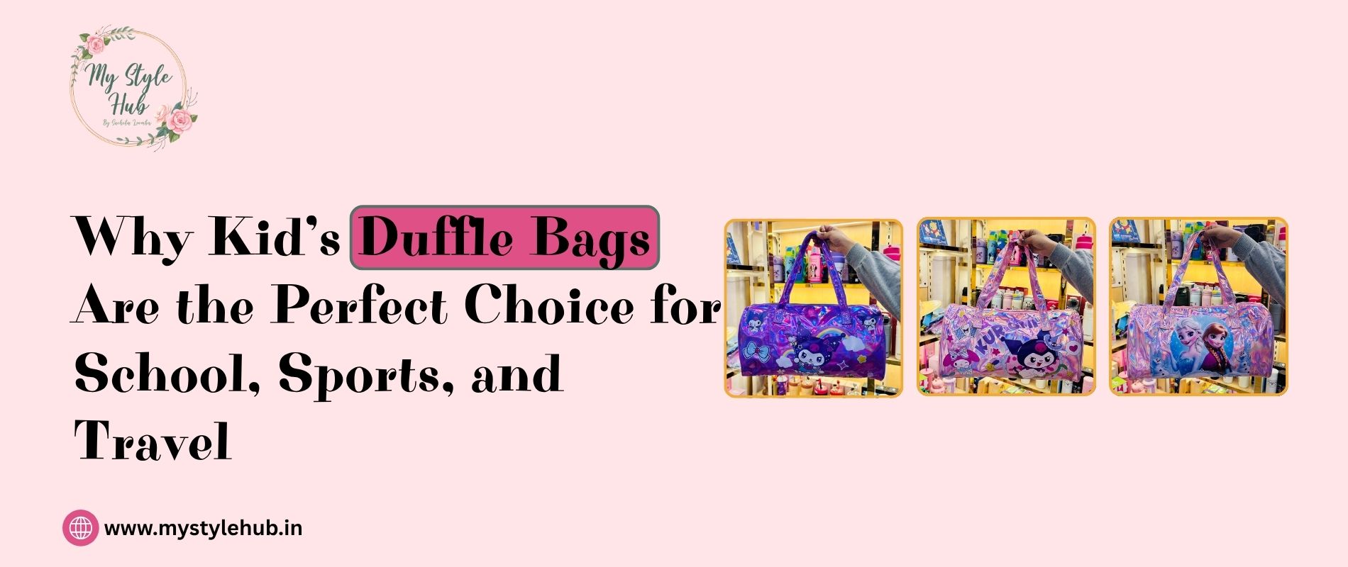 Why Kid’s Duffle Bags Are the Perfect Choice for School Sports and Travel