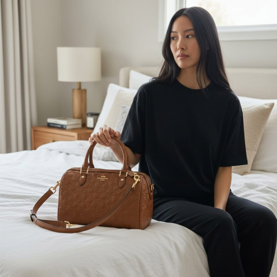 COACH DUFFLE HANDBAG IN STOCK