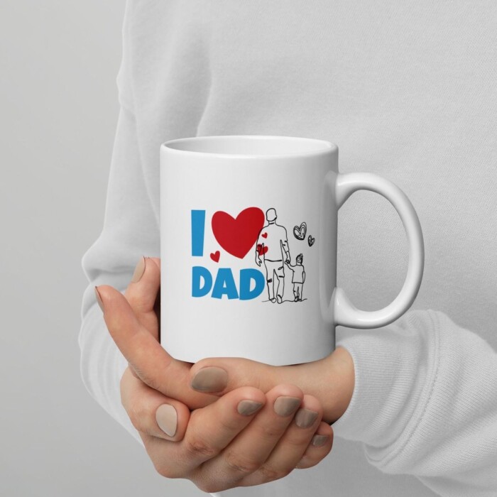 Personalized Gift for Dad – 3D Coffee Ceramic Mug